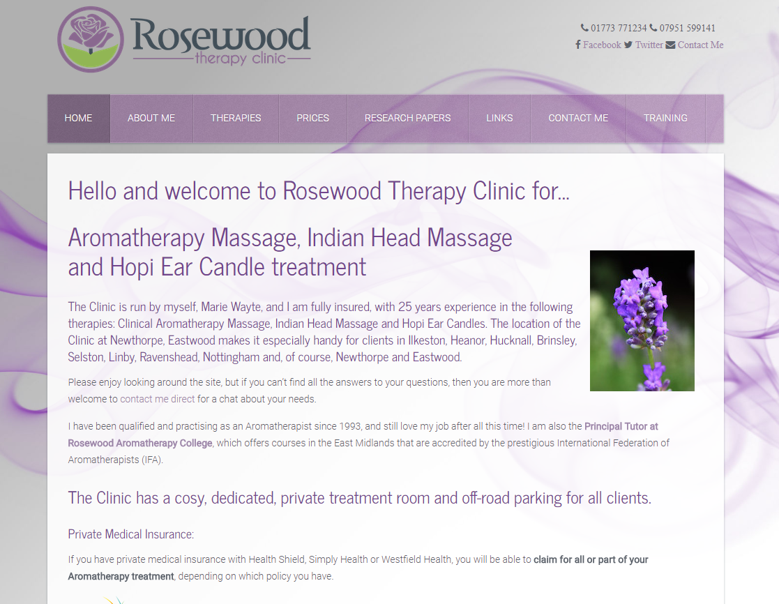 Rosewood Aromatherapy Clinic